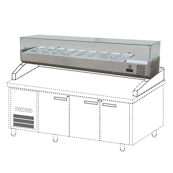 GEA Counter Top Salad Case