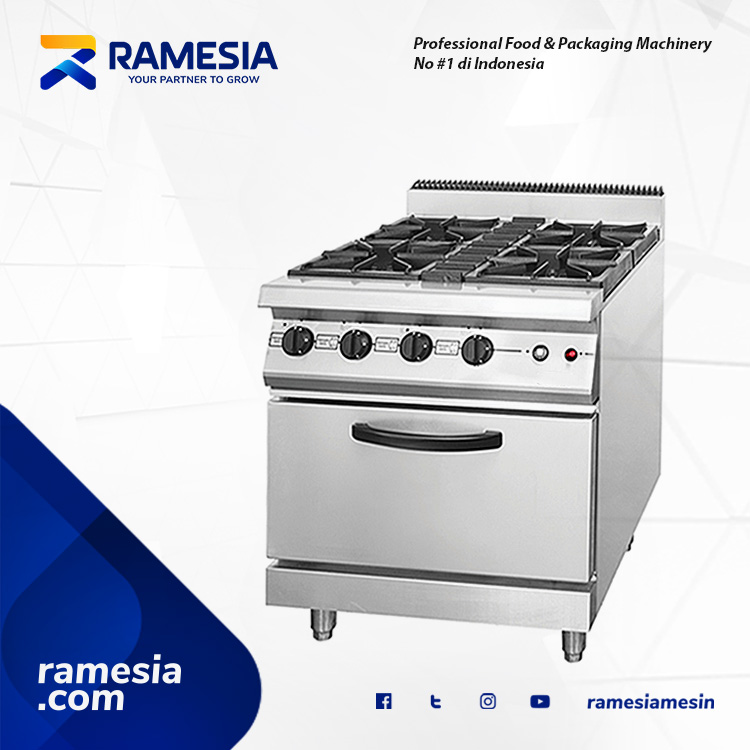 Gas Open Burner With Oven RBJ-4